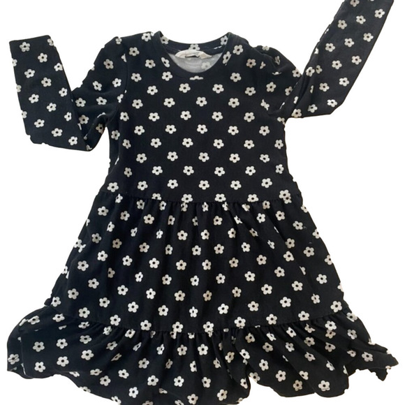 Primark Other - Primark cares 🌸 flower print 🌸black and white dress🌸 2T